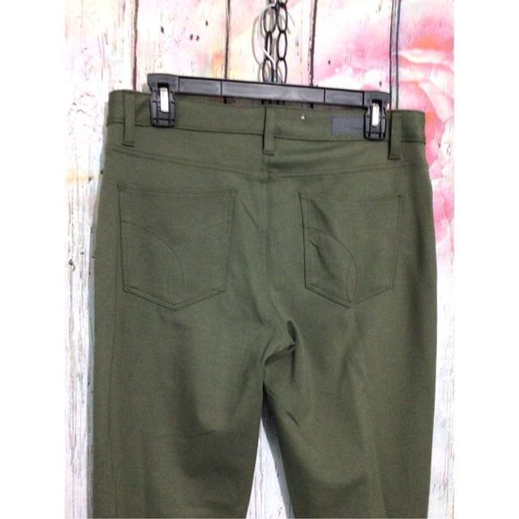 NEW Calvin Klein Jeans Olive Green Jeggings Size 10 - Picture 3 of 11